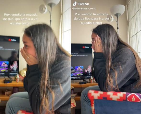 El inesperado vuelco en la historia de joven que vendió entrada de Dua Lipa para ver a Justin Bieber