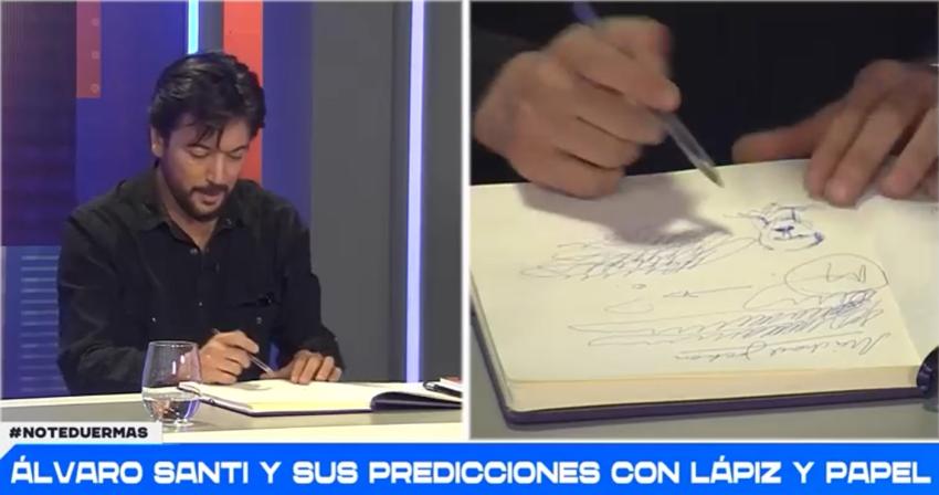 Álvaro Santi sorprendió con revelación a conductor de Canal 13 