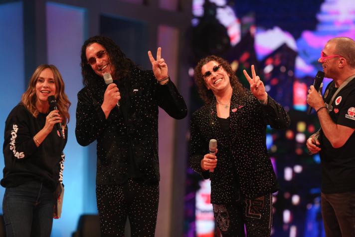 José Luis Repenning imitó a Leo Rey: soprendieron cantando juntos 