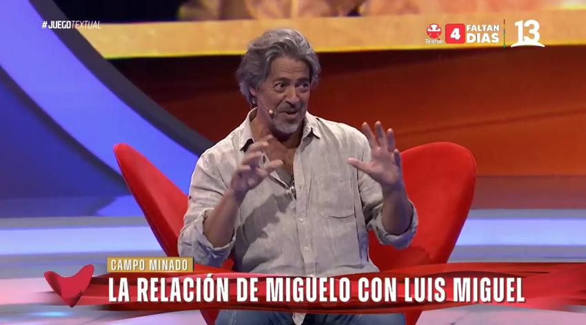 "Pensaron que era un vedetto": La desenfrenada noche de Miguelo con Luis Miguel