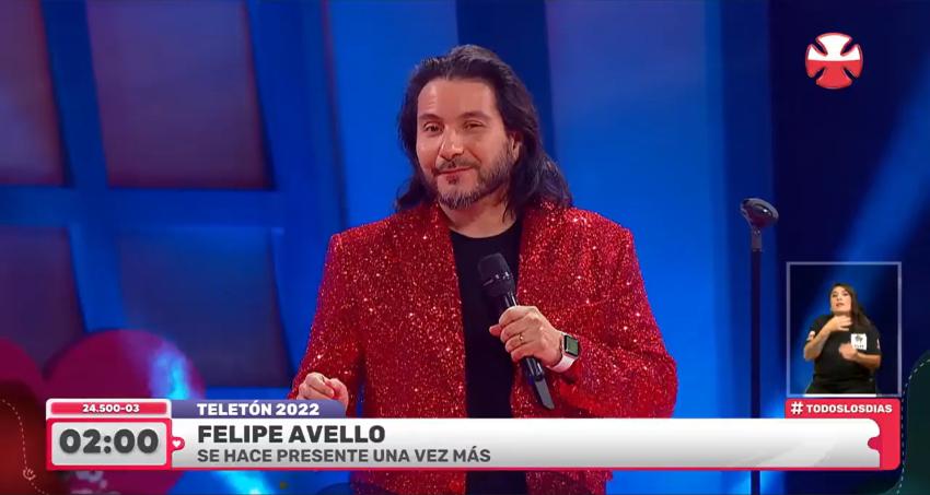 Revive la rutina de Felipe Avello en Teletón 2022 