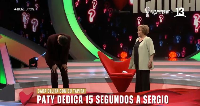 Los hilarantes "15 segundos" de Paty Cofré contra Sergio Lagos