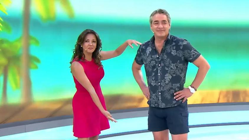 José Luis Repenning causó furor con su look veraniego en "Tu Día" 