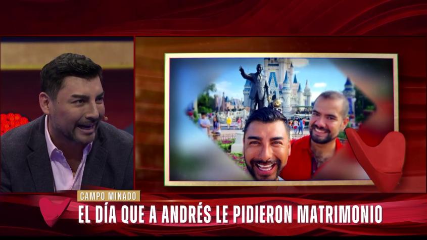 "Me pidió el anillo de vuelta": Andrés Caniulef recordó fallida propuesta de matrimonio