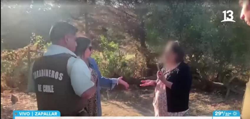 Video registró a mujer impidiendo acceso a playa en Papudo