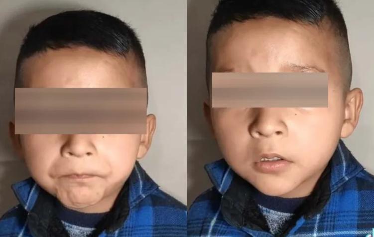 "¿Puede venir para darte un abrazo?": Niño conmueve al pedir al viejito pascuero una visita de su papá