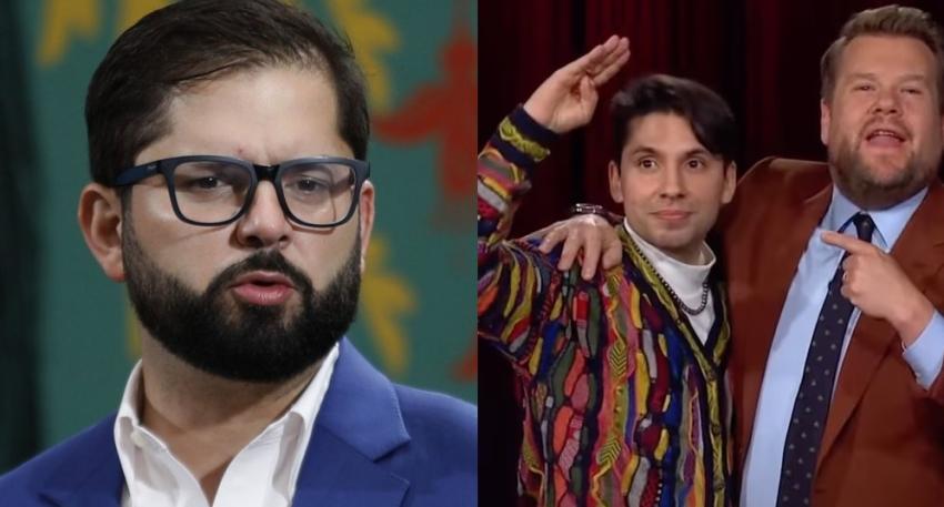 Fabrizio Copano reveló que Presidente Boric le envió mensaje tras comentada rutina: ¿Qué le dijo?