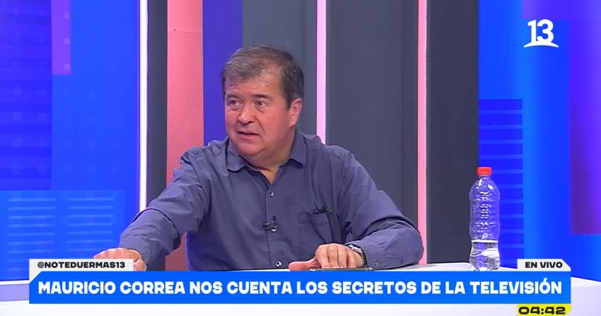 "Uno salía a dar declaraciones": Mauricio Correa contó cómo vivió la farándula siendo director