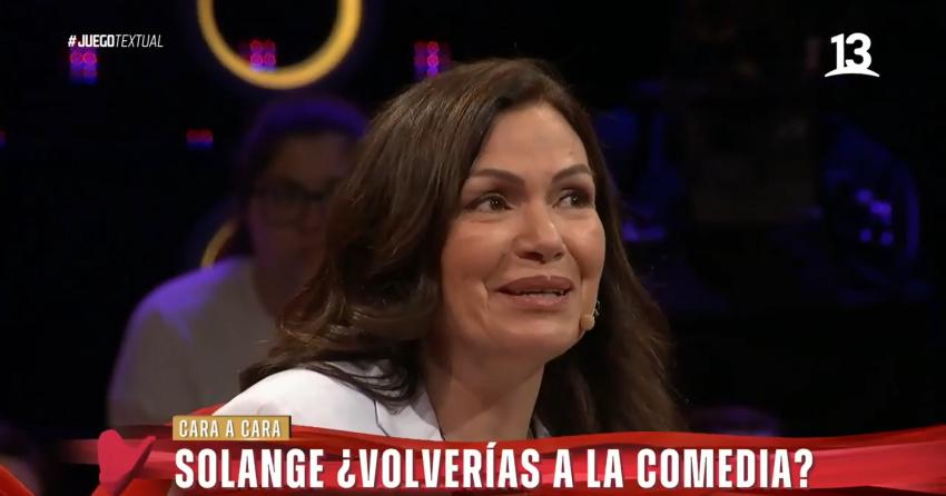 "Era un poco fome": Solange Lackington probó suerte en el stand up comedy