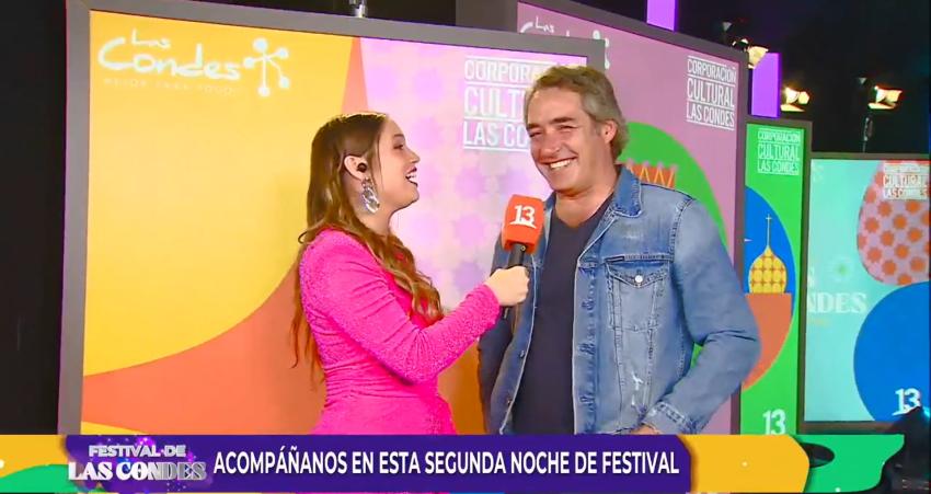 "Esto es una fiesta increíble": José Luis Repenning comentó su experiencia en el Festival de Las Condes