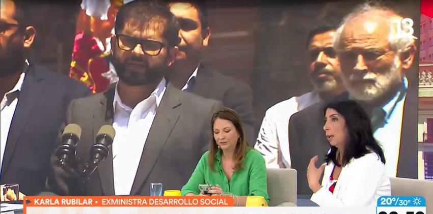 Exministra Karla Rubilar analiza polémica por indulto presidencial