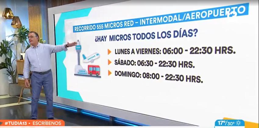 ¡Al fin! Ahora podemos ir en micro al aeropuerto