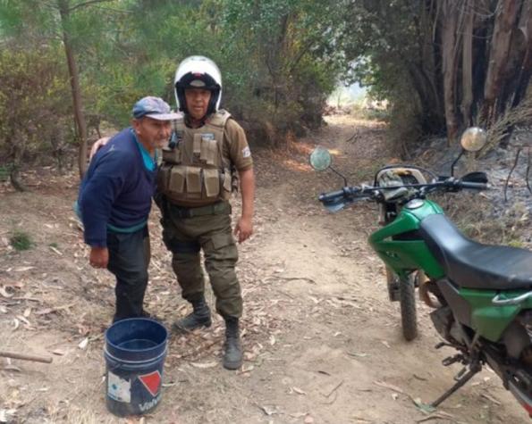 Encuentran a adulto mayor aislado por días en Santa Juana: no comió por más de 3 días 