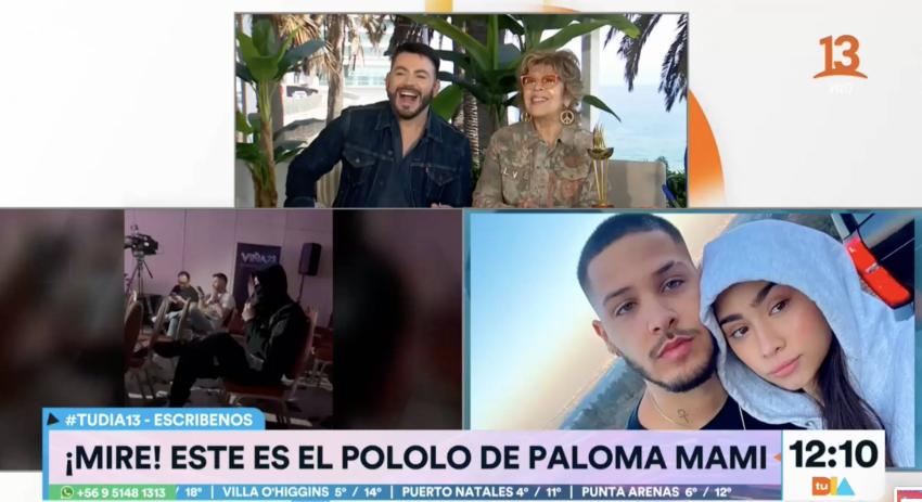 ¿El pololo de Paloma Mami en Chile?