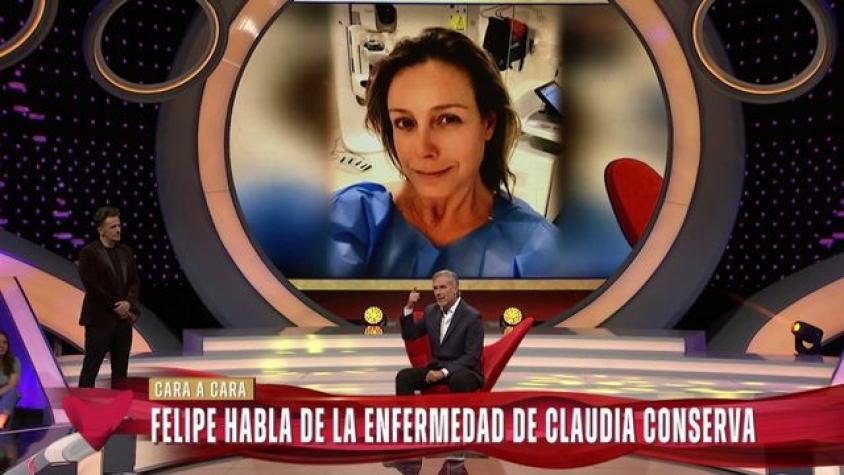 Felipe Vidal se sinceró y habló de su reacción ante la enfermedad de Claudia Conserva