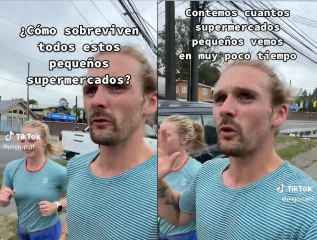 "¿Cómo sobreviven todos?": Noruegos se sorprenden por la cantidad de minimarkets en Chile