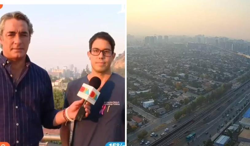 Podría ser dañino para la salud: experto entrega consejos ante el humo