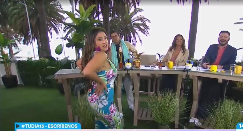 Pamela Leiva saca aplausos con rutina de twerking