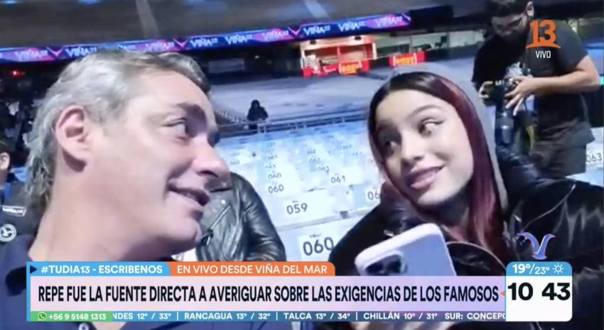 Repe en el ensayo del jurado junto a Nicki Nicole y Emilia