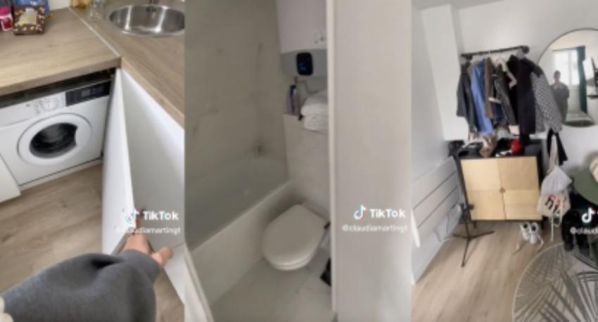 Alucinante “mini casa” causa furor en redes sociales: no es apta para claustrofóbicos