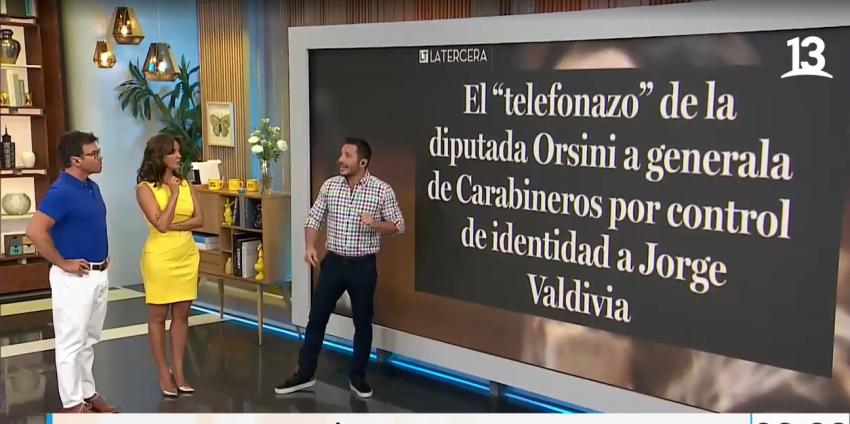 Diputada Orsini en la polémica por “telefonazo” a Carabineros