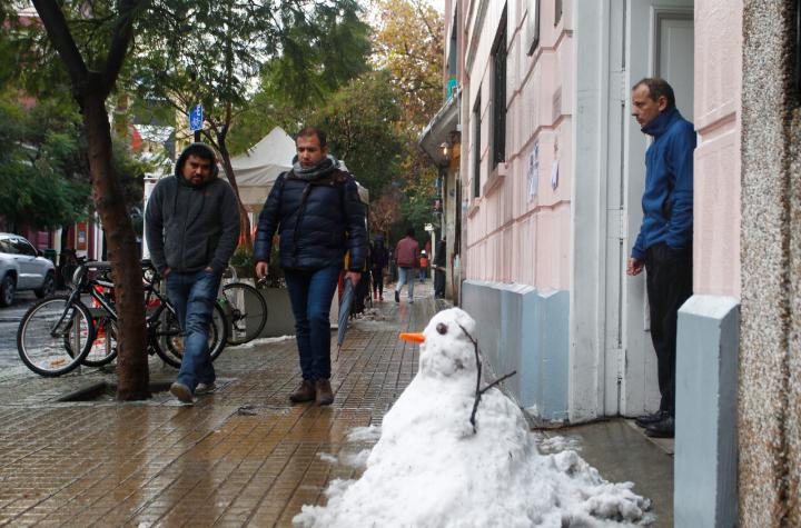 ¿Nevará este año en Santiago?
