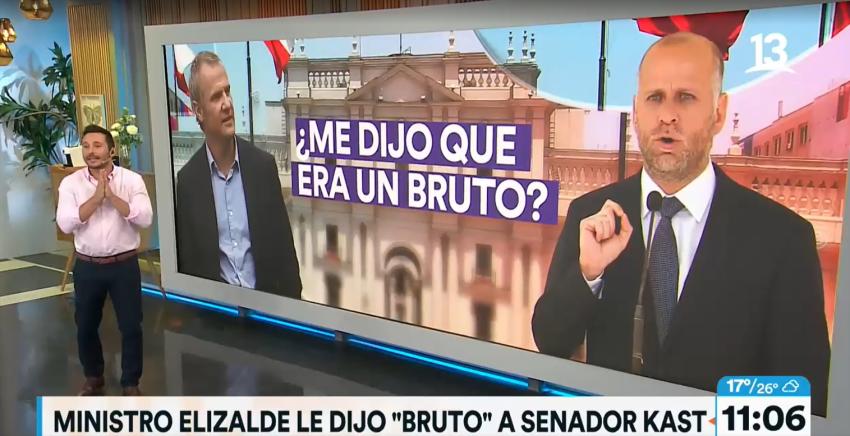 Escándalo de la semana: Ministro Elizalde le dijo "bruto" a Senador Kast en plena sesión