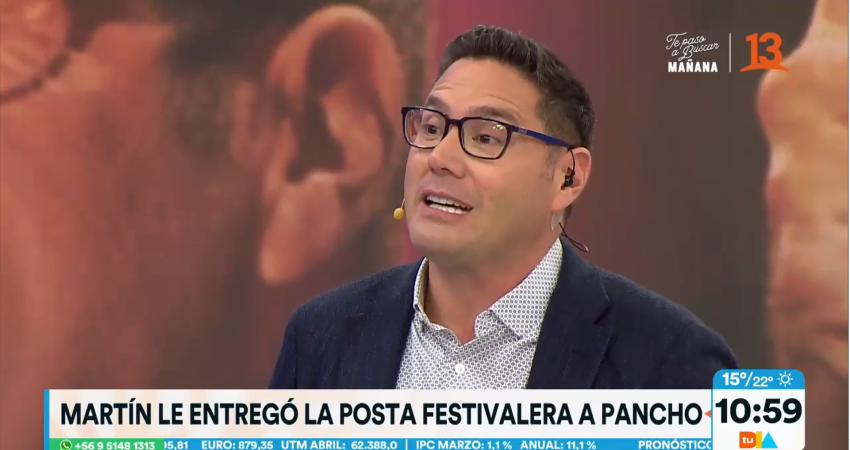 "Es un sueño de niño": Pancho Saavedra se emocionó tras dar a conocer que animará Viña del Mar