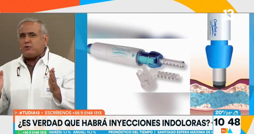¿Es real la jeringa sin dolor? Dr. Ugarte nos explicó cómo funciona la inyección que llegó a Chile