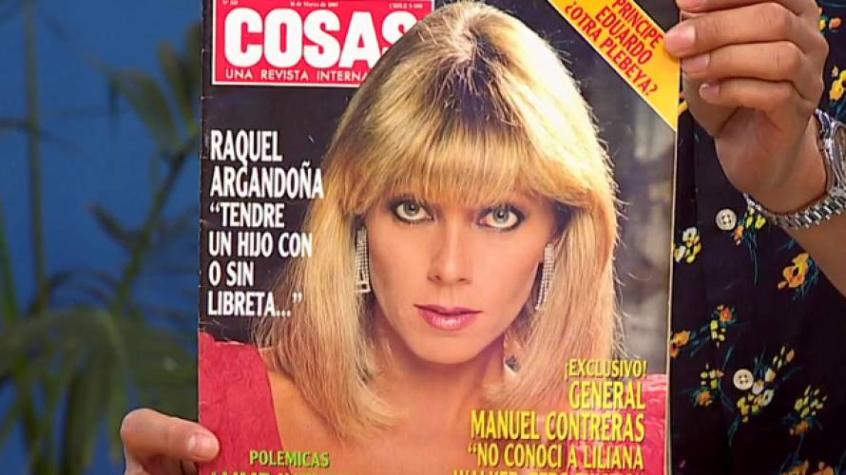 La declaración de Raquel Argandoña que inauguró la farándula en Chile