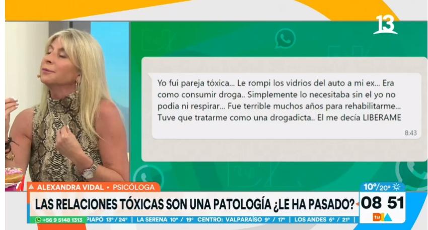 "Le rompí los vidrios del auto": Televidendes de "Tu Día" contaron sus historias de relaciones tóxicas