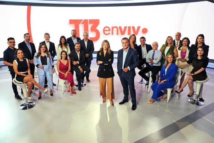 El 13 lanzará el primer canal de noticias de la televisión abierta chilena con cobertura nacional