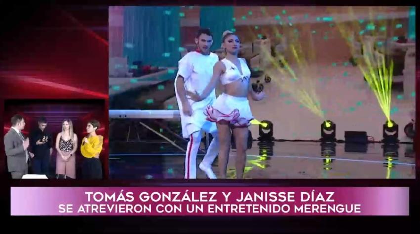 Tomás González y Janisse Díaz se lucieron con movido merengue