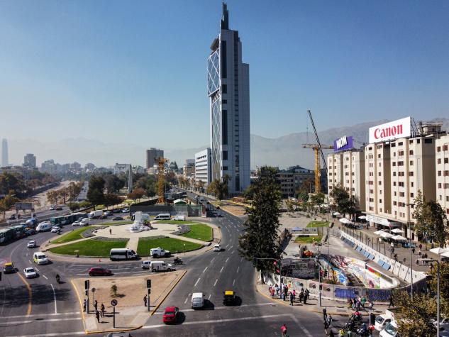 Así se verá Plaza Italia sin la rotonda