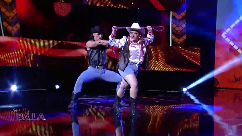 Christell Rodríguez y Luciano Copelli se la jugaron con un baile a lo "vaquero k-pop"