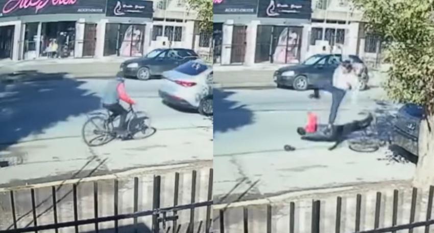 Ladrón que robó bicicleta a un anciano de 78 años fue abatido con una patada voladora