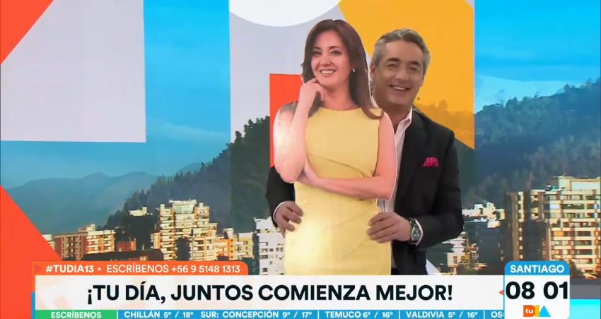 ¿Esa no es Pri? José Luis Repenning inició "Tu día" con particular compañera