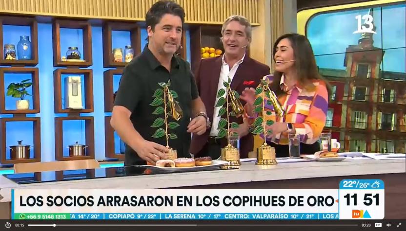 "Son un regalo para el alma": Jorge Zabaleta agradeció los tres Copihues de Oro que ganó