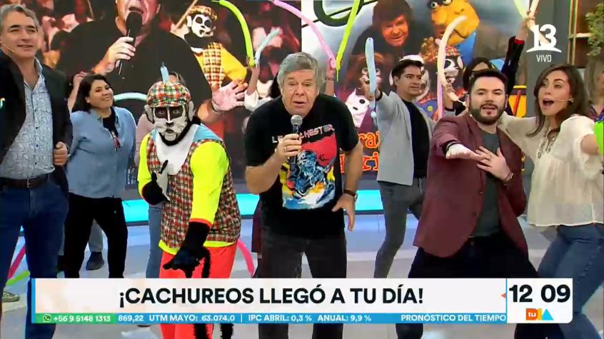 ¡Directo a la infancia! "Cachureos" nos visitó en "Tu día"