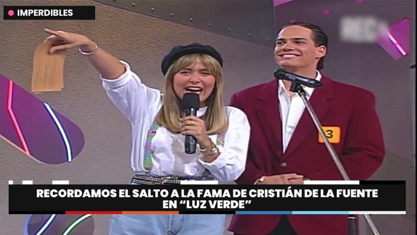Cristián de la Fuente deslumbra en LO+13 con su debut en la televisión 