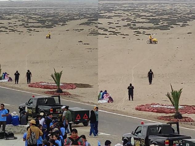 Recorrió cielo, mar y tierra: Heladero llegó hasta la frontera de Chile y Perú para vender