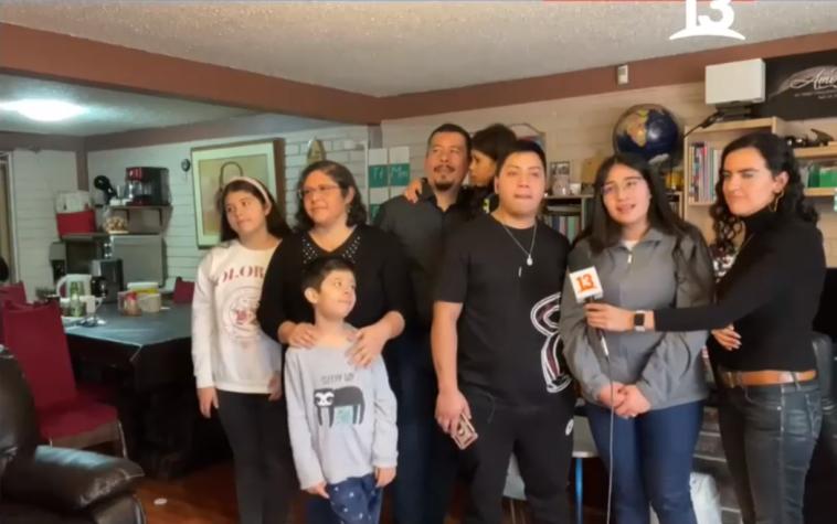 Familia de Chiloé viajó kilómetros a Antofagasta para acompañar a su guagua de cuatro meses