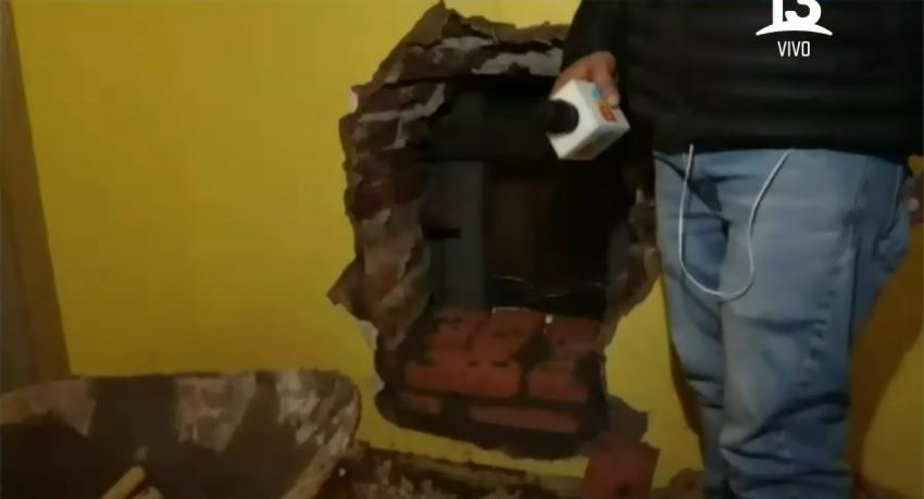 Roban supermercado a pasos de La Moneda: Ingresaron por un forado desde la CUT