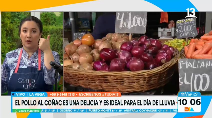 Chef Camila Prado entregó consejos para "dejar de llorar" cuando cortas la cebolla