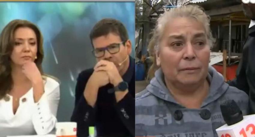 Estremecedor relato: damnificada por sistema frontal pide medicamentos para marido diabético