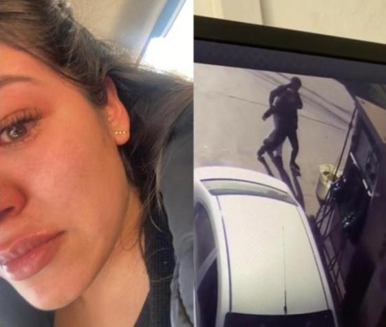 "Me golpeó con combos": Mujer denuncia brutal ataque en bencinera de Renca