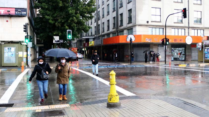 Desde el Biobío hasta Magallanes: A esta hora comenzarán las precipitaciones en el sur
