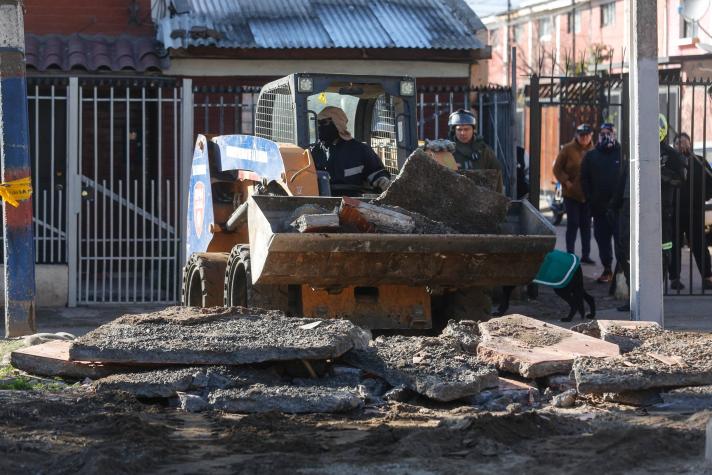 Realizan operativo para demoler casa y mausoleo narco en La Florida