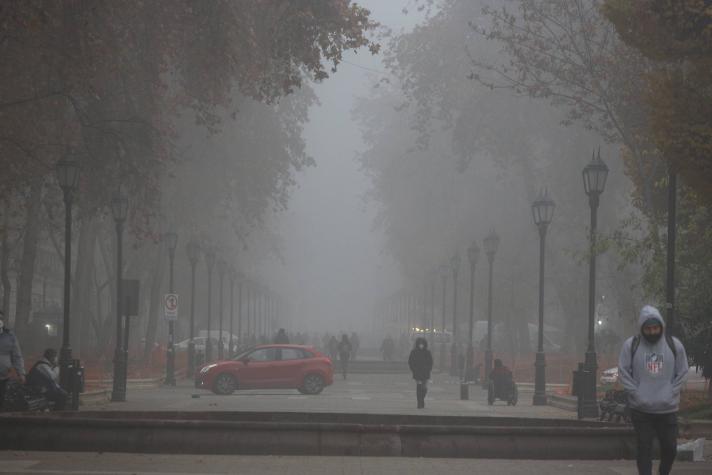 Santiago amaneció con neblina: ¿Cómo estará el tiempo este miércoles?