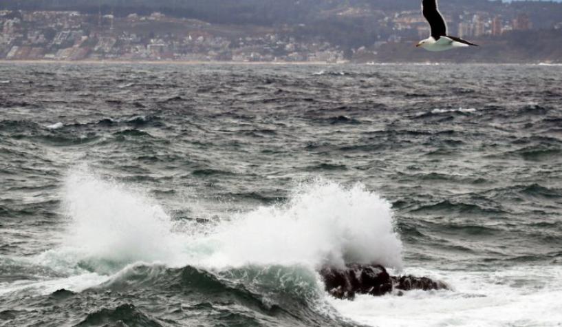 Declaran Alerta Temprana Preventiva por "marejadas anormales" en casi toda la costa de Chile